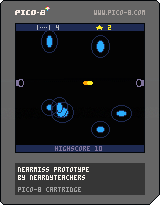 Nearmiss Game cartridge for Pico-8 