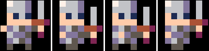pixelart soldier sprites