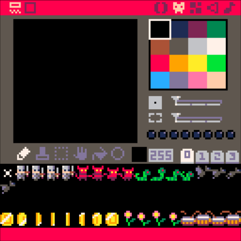 pico-8 spritesheets